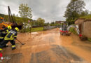 Nö: Überflutungen nach Starkregen im Bezirk Waidhofen an der Thaya → 128 Feuerwehrleute am 21. Mai 2024 im Einsatz