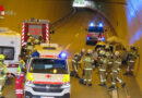 Sbg: Wieder Unfall mit Personenrettung auf der A 10 bei Pfarrwerfen → Reittunnel