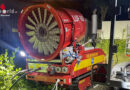 D: Hochwasser-Überlandhilfe mit dem LUF 60 der Feuerwehr Bruchsal in Biblis