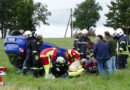 Nö: Pkw-Überschlag in eine Wiese zwischen Wilhelmsburg und Obergrafendorf