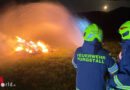 Nö: Brand auf einer Wiese bei Purgstall