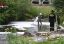 Nö: Traktorunfall mit Heizölcontainer löst Schadstoffeinsatz auf Gewässer in Kasten bei Böheimkirchen aus