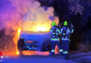 Stmk: Brennender Kastenwagen in Kapfenberg