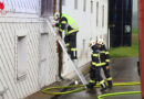 Oö: Fassadenbrand an einem Bauernhof rechtzeitig entdeckt