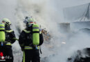 Nö: Großbrand in Müllverarbeitungsanlage an einsatzreichem Tag in Wiener Neustadt