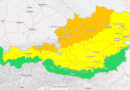 Erhöhte Unwettergefahr für 10. Juli 2024 Oö / Sbg / Nö