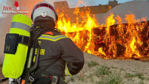 Wien: Stundenlanger Lscheinsatz bei Feuer an nicht ffentlicher Eventlocation im 16. Bezirk