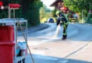 D: Hartnäckige Ölspur im Ortsbereich Rettenbach