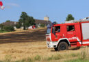 Oö: Sieben Feuerwehren bei Feldbrand in Piberbach im Einsatz