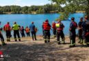 Oö: Suchaktion nach möglicherweise untergegangener Person im Pleschinger See bei Steyregg