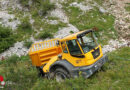 Stmk: Abgestürzte Baumaschine am Loser in Altaussee mit langem Anfahrtsweg