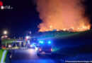 Sbg: Großbrand eines landwirtschaftlichen Objektes in Forstau