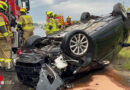 Nö: Vier Verletzte bei Autoüberschlag auf A 1 bei Pöchlarn