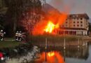 Schweiz: Feuer im Strandbad in Sachseln