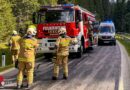 Sbg: Feuerwehr Tamsweg nach Motorradunfall mit leichtverletzter Person im Einsatz