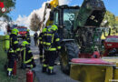 Bgld: Brand eines Traktors mit Feuerlöscher unter Kontrolle gehalten