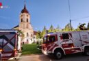 Bgld: Größeren Brand im Kloster in Stotzing beübt