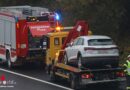 Oö: Einsatzkräfte nach Unfall zu E-Auto-Brand auf Innkreisautobahn in Kematen am Innbach alarmiert