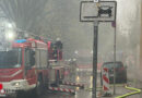 D: Kellerbrand in einem Mehrfamilienhaus in Essen → Treppenraum verraucht