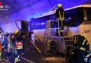 Ktn: Slowenisch-Kärntnerische Unfall-Einsatzübung im Loibltunnel