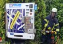 D: Feuerwehreinsatz nach versuchter Sprengung eines Zigaretten-Automaten in Schermbeck