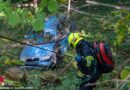 Oö: Pkw-Absturz und interner Notfall als Übungsthema in Spital am Pyhrn