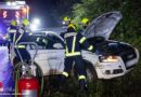 Oö: Lenkerin bei Pkw-Unfall auf der B129 zwischen Linz und Wilhering verletzt