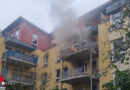 D: Wohnungsbrand mit einer verletzten Person in Bonn