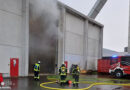 D: Staubexplosion in Holzheizkraftwerk → Glutnester sorgen für langwierigen Feuerwehreinsatz