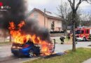 Bayern: Peugeot geht nach wenigen Minuten Fahrt in München in Flammen auf