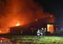 D: Vollbrand einer Scheune in Barnstedt