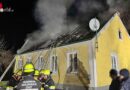 Nö: Feuer am Dachstuhl eines Gebäudes in Neulengbach