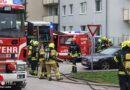 Oö: Fünf Leichtverletzte bei Wohnungsbrand in Mehrparteienwohnhaus in Eferding