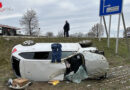 Oö: Auto überschlug sich auf B 309 in Dietach