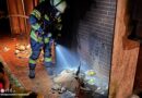 D: Feuer an Mülltonnen droht auf Wohnhaus in Fredenbeck überzugreifen