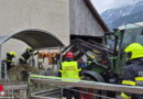 Stmk: Eingeklemmtes Pferd auf einer Reiterranch in Rottenmann