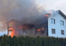 Schweiz: Großbrand in Mehrfamilienhaus mit Restaurant in Vilters