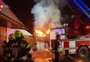 Stmk: Einfamilienwohnhaus in Stainz in Brand → 8 Feuerwehren im Einsatz